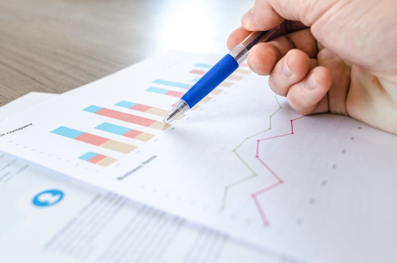 Data and analytics — professional team analyzing business intelligence and data insights